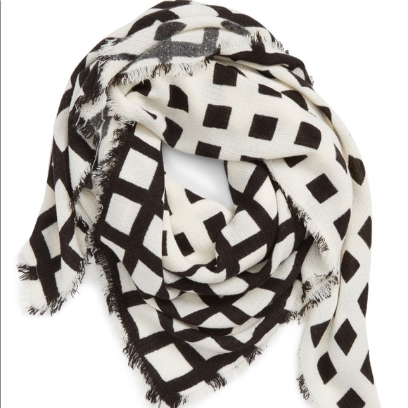 emanuel geraldo Accessories - Emanuel Geraldo windowpane plaid scarf Nordstrom